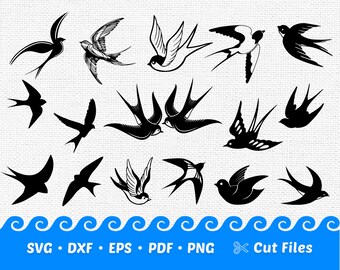 Download Flying Bird Svg Etsy