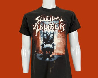 Original 1990 Suicidal Tendencies US Tour T-shirt XL - Etsy