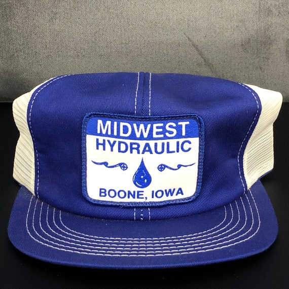 vtg trucker hat - MIDWEST HYDRAULIC K-Brand Patch