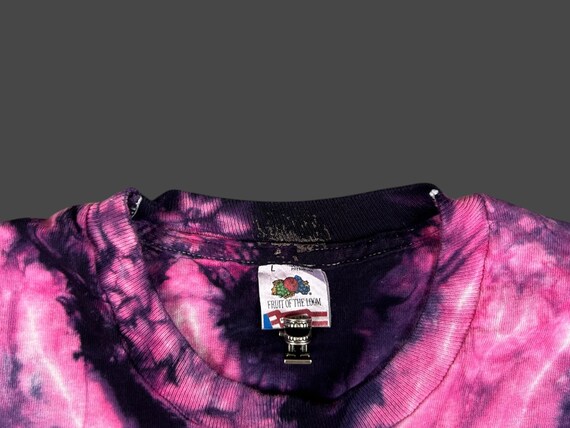 Woodstock T-Shirt 90s Vintage Mikio Kennedy Tie Dye Dove Guitar 