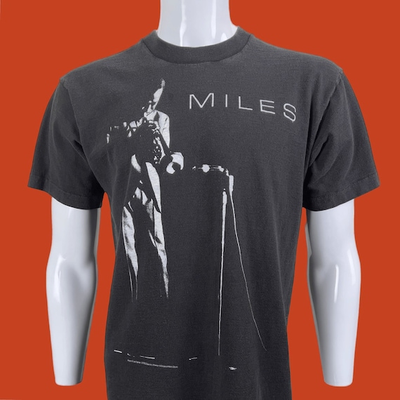 Miles Davis Shirt Vintage 90s Miles Davis Jazz T … - image 1