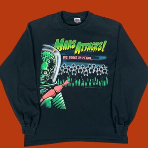 Mars Attacks Shirt - Etsy Mars Attacks Shirt - Etsy