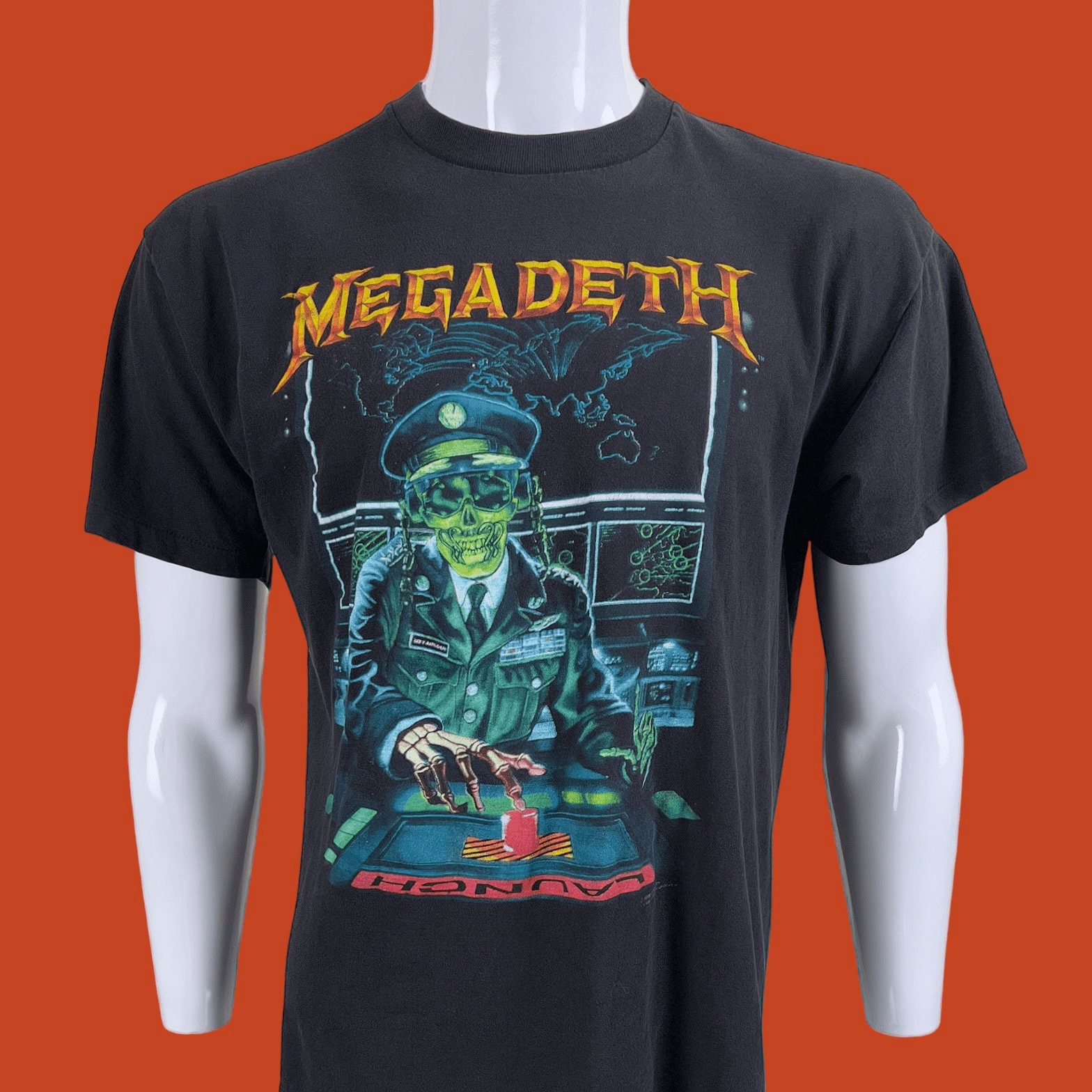 MEGADETH Tシャツ 90年代 レア！ - Tシャツ/カットソー(半袖/袖なし)