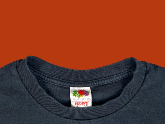 FRUIT OF THE LOOM / Y2K/THE SIMPSONS SOPRANOS PARODY/Tシャツ/XL/コットン/BLK Vintage Y2K the Simpsons Sopranos Cartoon Television Fruit of the