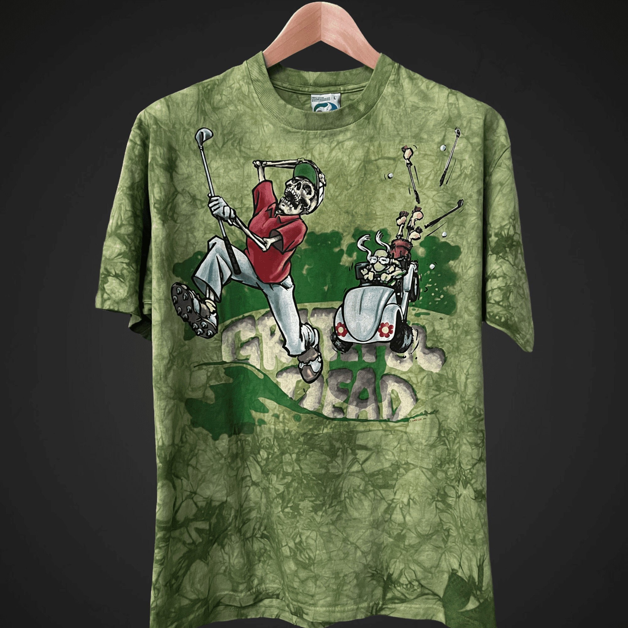 Grateful dead golf shirt Clearance
