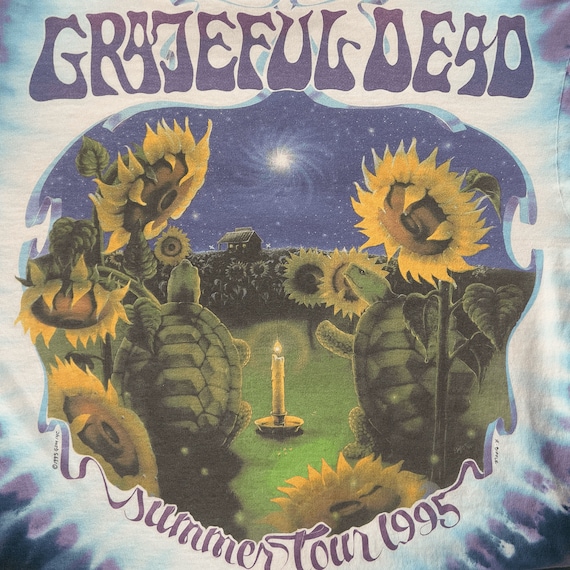 Grateful Dead Shirt Vintage 1995 Grateful Dead Su… - image 4