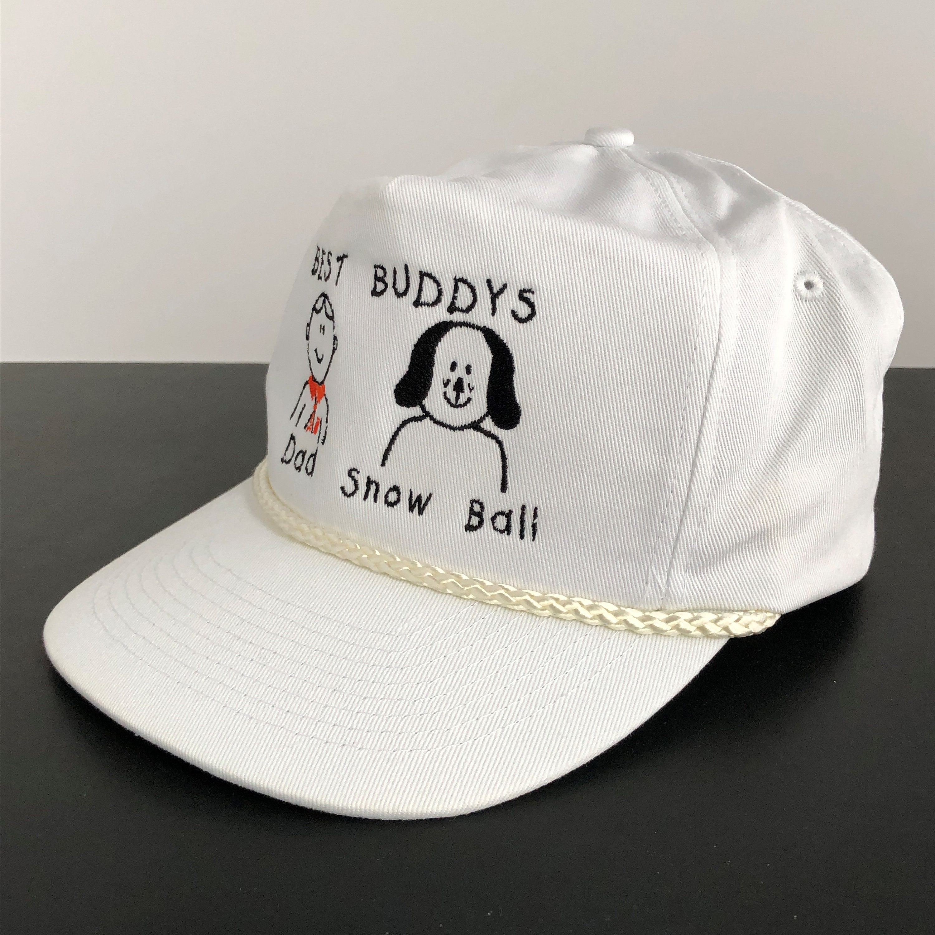 Gorra de snapback original Mejores amigos Papá Bola de nieve Etsy