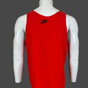 Camiseta Nike Air Jordan NBA Michael Jordan Chicago Bulls de los años 90, roja, de una sola puntada, usada, 50,8 x 66,6 cm, talla S imagen 2