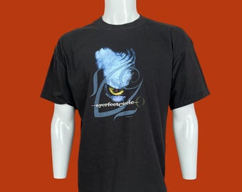 Vtg 2003 A Perfect Circle Thirteenth Step T-shirt Black XL Y2K
