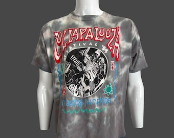 90s Lollapalooza バンドTシャツ ヴィンテージTシャツ Vintage Deadstock 1995 Lollapalooza Buddha Mock Neck Tour T-shirt