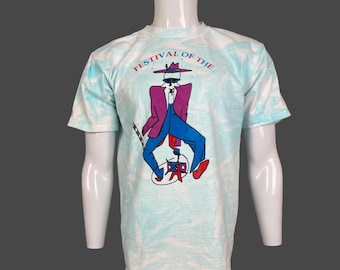 Vintage 1995 Grateful Dead Festival of the Dead Parking Lot **Distressed** Single Stitch T Shirt Pre-Owned 21.5" x 28" Size M