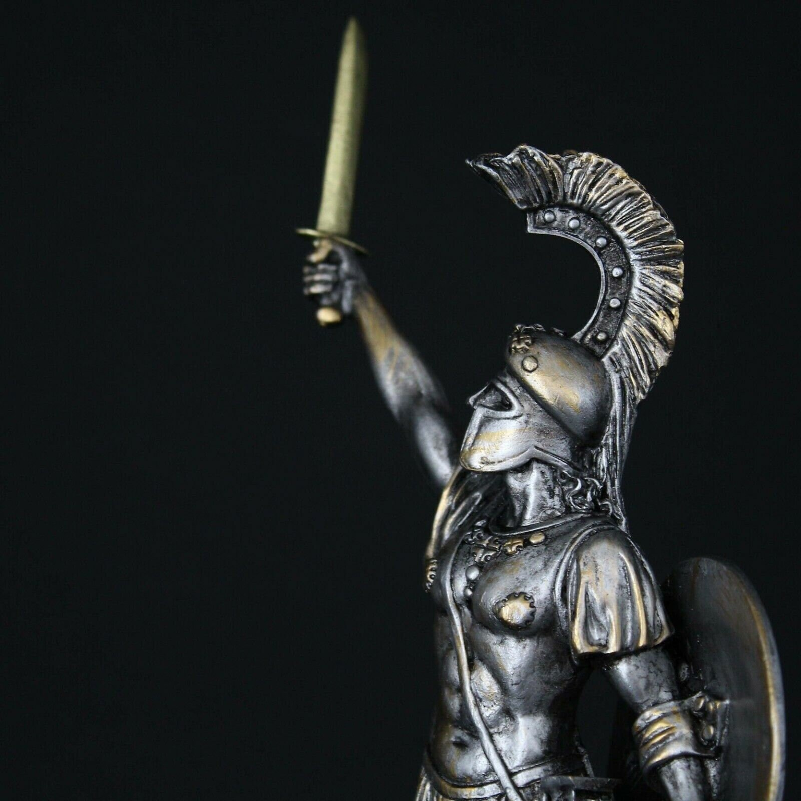 Achilles Statue Greek Trojan War Warrior 10 40 26cm Handmade Alabaster