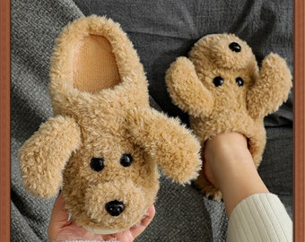 Dog Slippers Etsy Uk