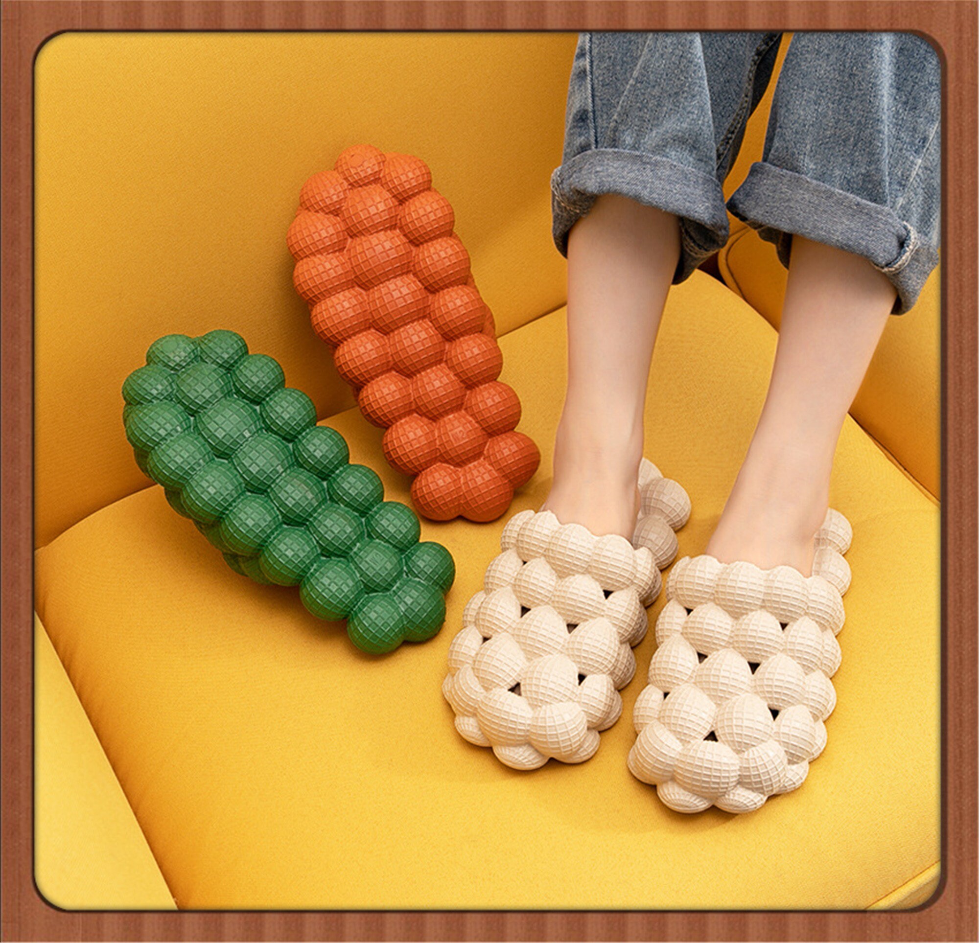 Bubbles Slippers - Etsy