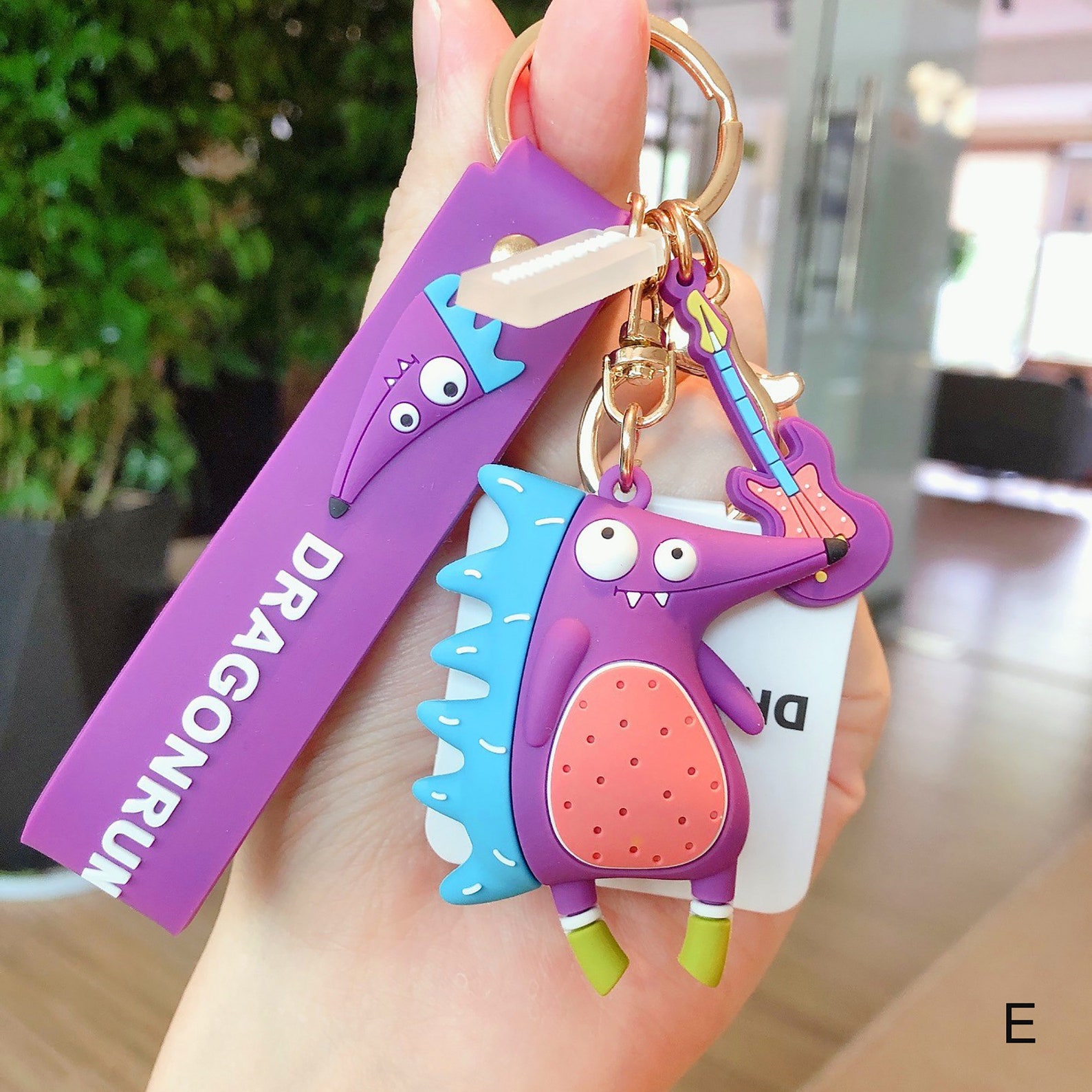 Cute Animal Keychain Fun Cartoons Keychain Tassel Keychain Etsy
