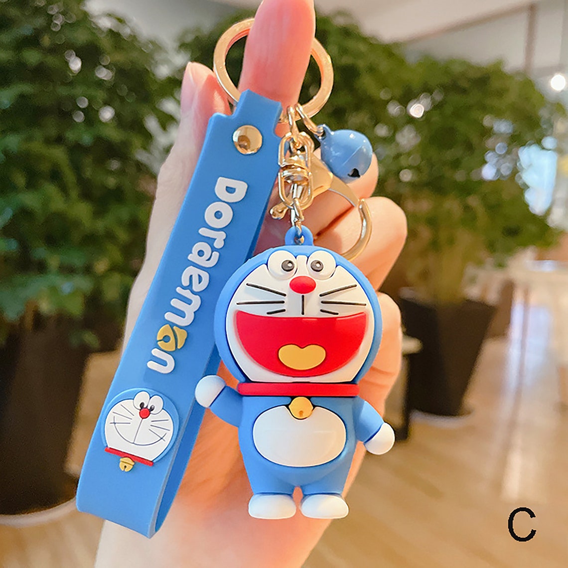 Doraemon Keychain Cartoons Keychain Tassel Keychain Fun Etsy