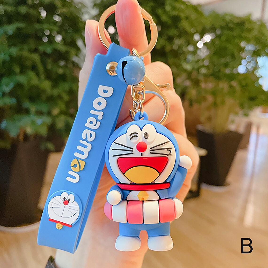 Doraemon Keychain Cartoons Keychain Tassel Keychain Fun Etsy