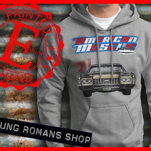 1971 Caprice Hoodie,1971 Belair Hoodie,1971 Impala Hoodie,1971 Delray Hoodie,1971 Kingswood Estate wagon Hoodie,american landyacht Hoodie