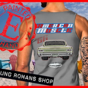 Camiseta sin mangas Chevelle SS 1966, camiseta sin mangas Chevelle Malibu, SS396, SS427, SS454, carrocería A, superdeportivo, muscle car de los 60, Pro-Touring, Hoola Hotrod, carreras de arrancones