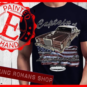 1979 Lincoln Continental T-Shirt,Landyacht T-shirt,Hoola Hotrod,Hot Rod T-Shirt,Muscle Car T-Shirt,gift for boys,gift for real men,USA,Car