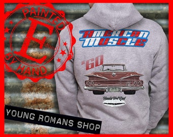 1950 El Camino SS ZIP-hoodie,roling jukebox,Gasser,1950 Dragcar ZIP-hoodie,pro-touring zip-hoodie,1950 muscle car,gift for men,gift for boys
