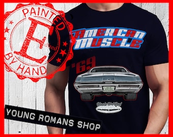1969 Skylark GS T-Shirt,69 Buick Skylark GS T-Shirt,Skylark Gran Sport,455 Big Block,Hot Rod,Muscle Car,Hoola HotRod,gift for real men,boys