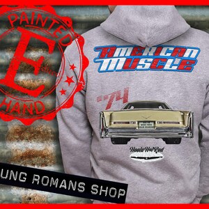 1974 Caddy Eldorado zip-hoodie, 1974 Calais, 1973 Coupe DeVille zip-hoodie, 1974 Sedan DeVille zip-hoodie, rolling jukebox, American land yacht