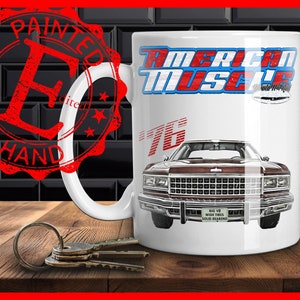 1976 Caprice coffee mug,1976 Caprice Coupe coffee mug,1976 Caprice Sport Sedan,American landyacht,1976 Kingswood Estate wagon coffee mug