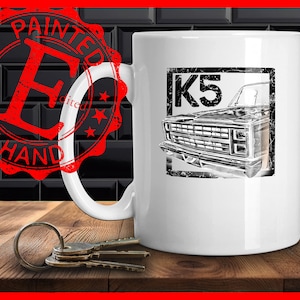 Squarebody addict coffee mug,vintage squarebody truck,Square Body truck,Blazer K5,Jimmy,Suburban,High Sierra,Sierra classic,C-10,C10,C20,C30