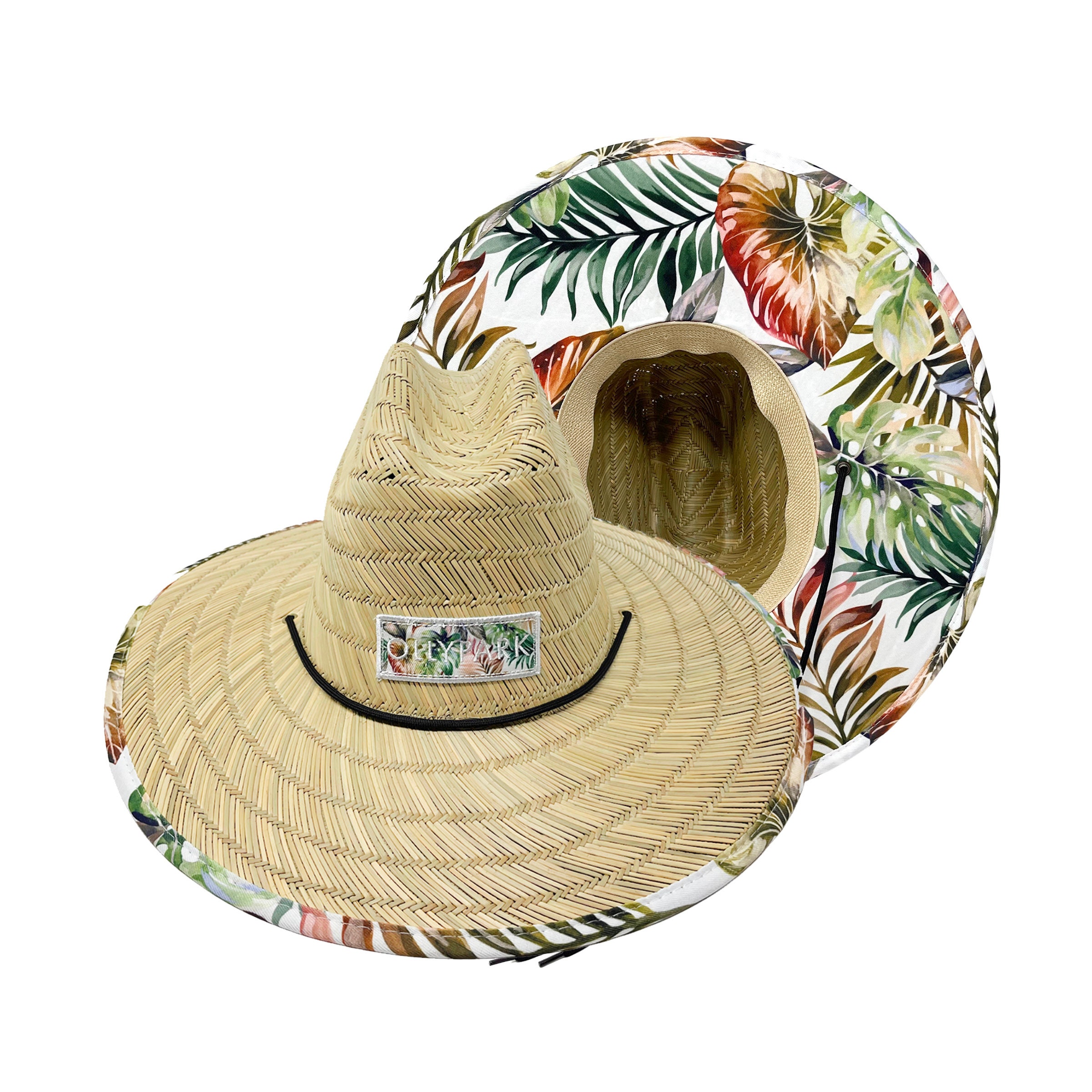 OLLY PARK Straw Hat Sun Hat Beach Hat 