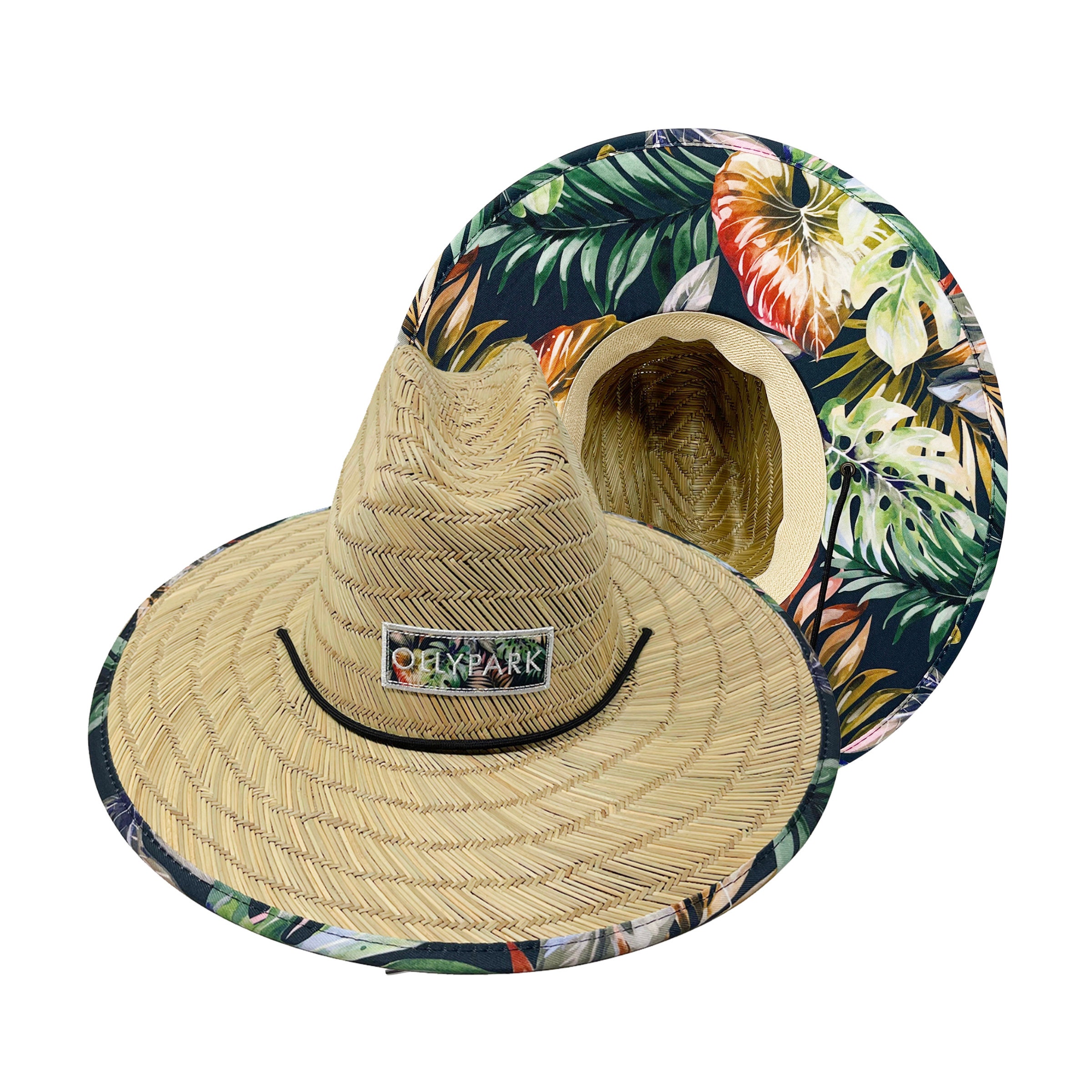 OLLY PARK Straw Hat Sun Hat Beach Hat 