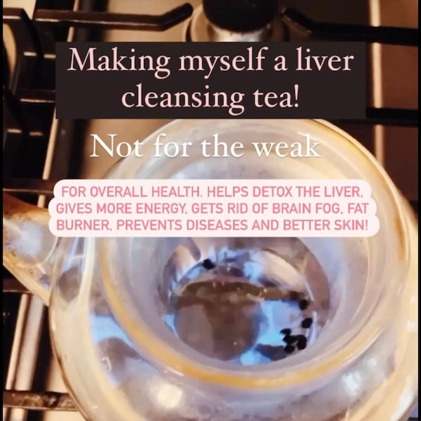 Liver Cleansing Tea, Natural Detox, Cleansing Tea, Natural Fat Burner, Brain Fog, Better Sleep, Natural Constipation Relief, Liver Health