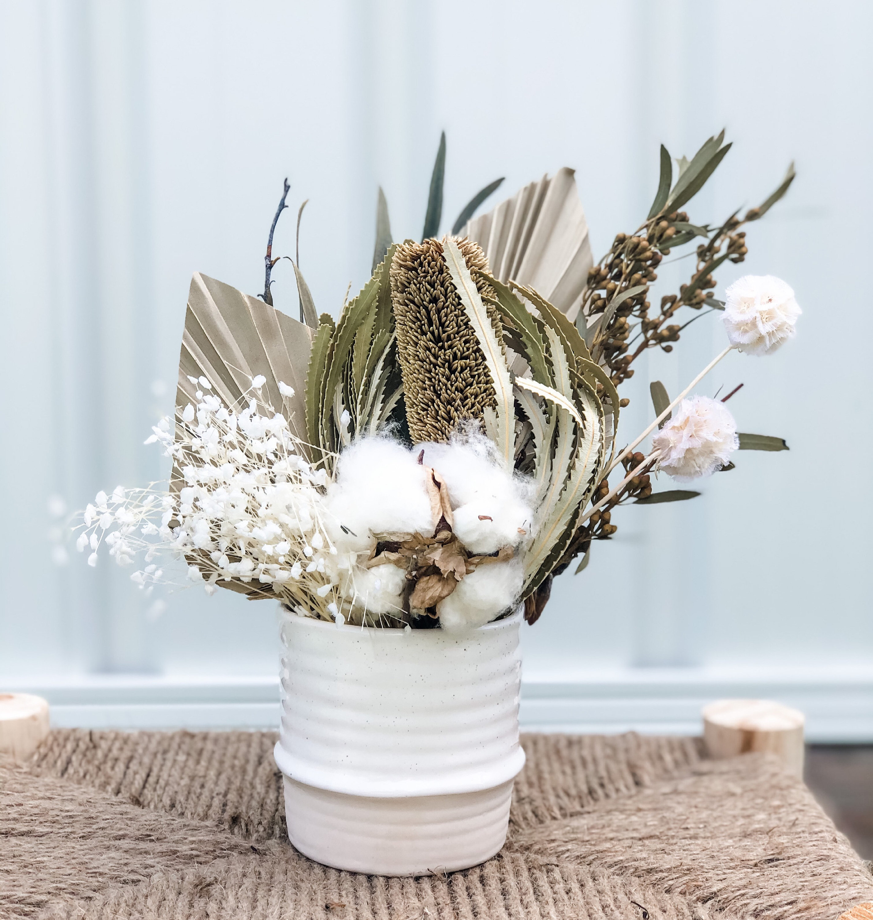 Dried Flower Boho Vase Etsy