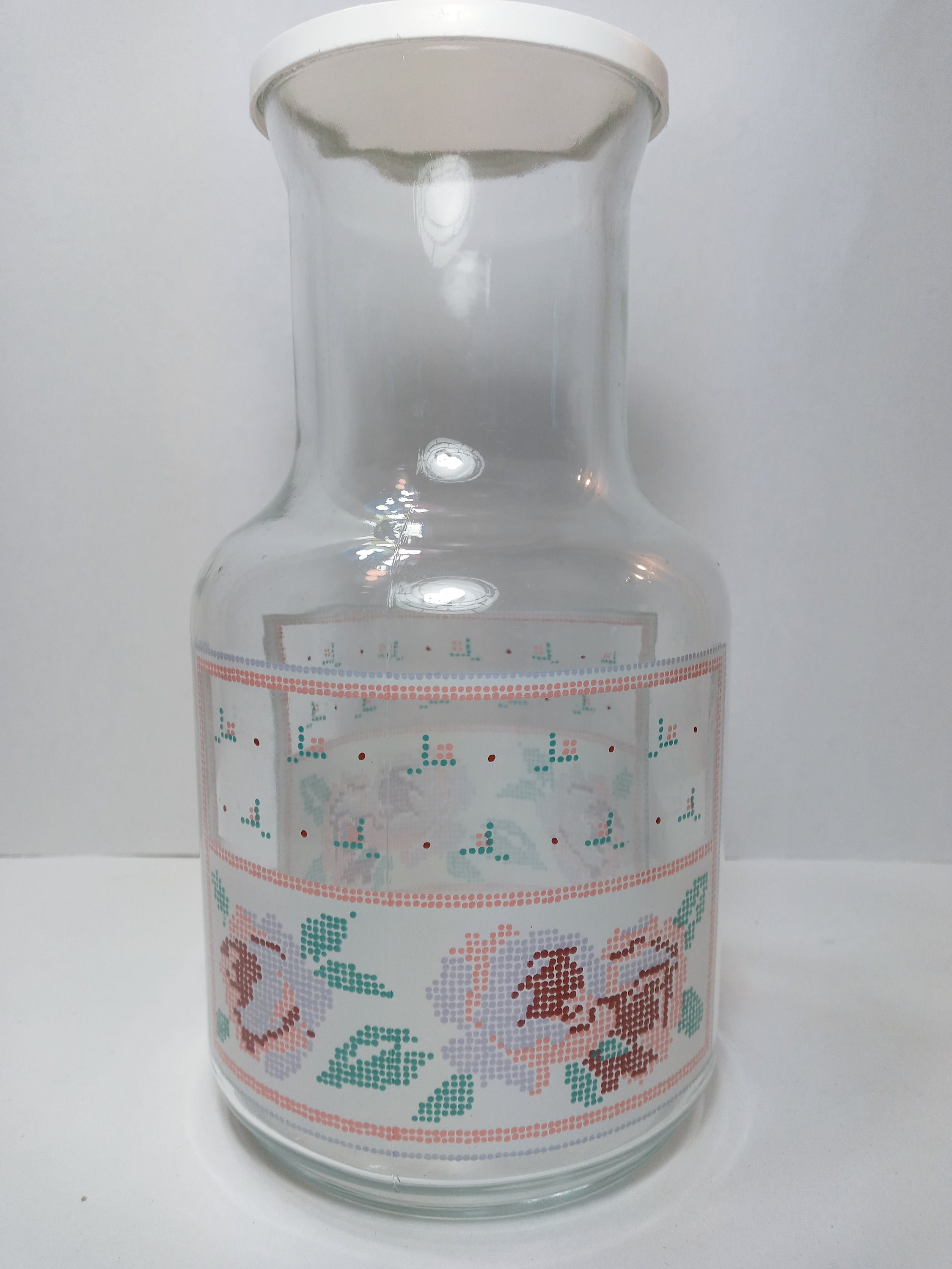 Vintage Juice Carafe with lid in great condition petit Etsy