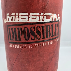 Mission Impossible! It&#39;s the entire mid-century TV series on DVD&#39;s, great packaging, Seasons 1 - 7, PLUS Seasons 1988/89.