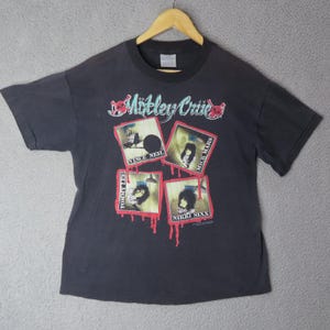 Motley Crue Double Sided Tshirts - Etsy