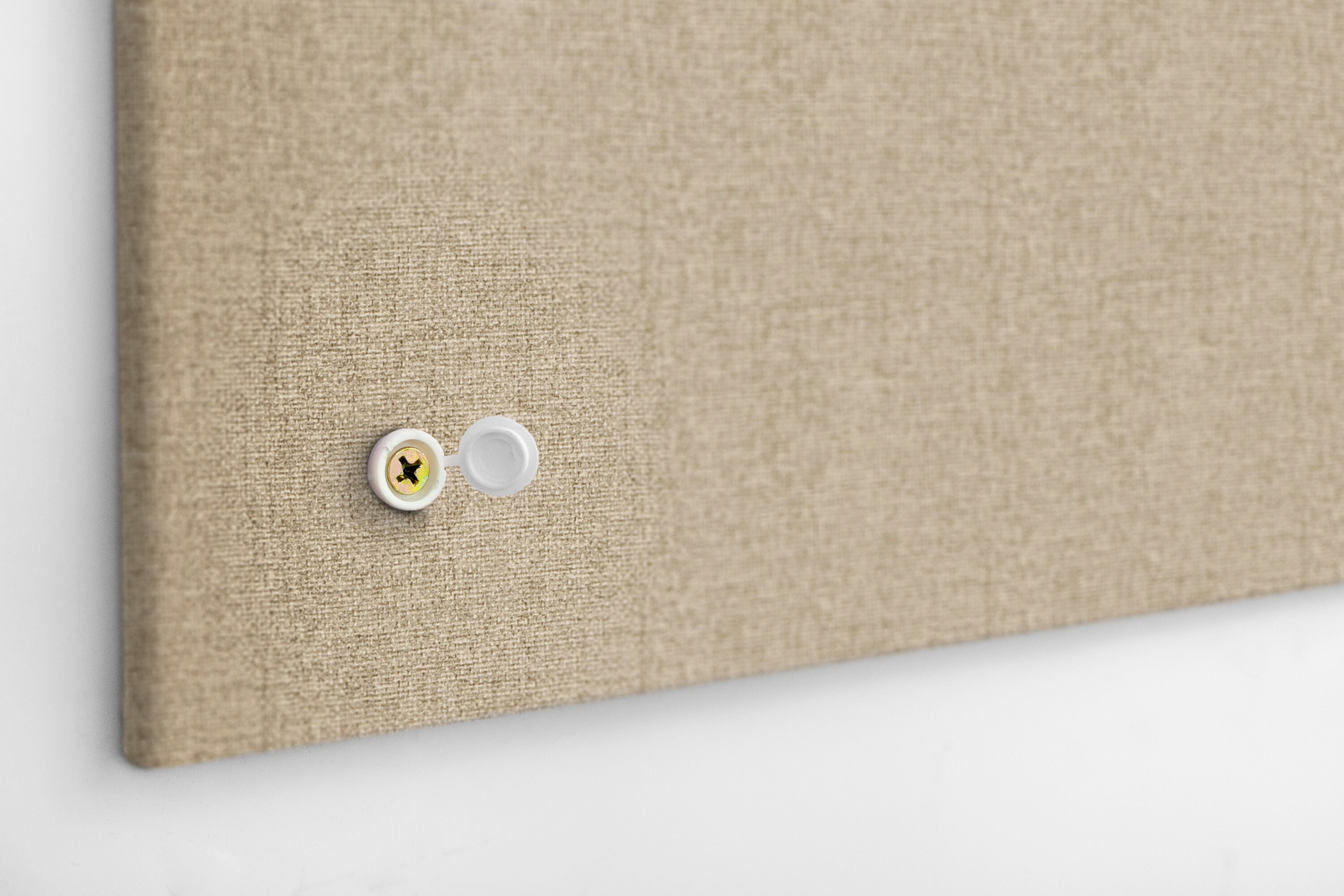 Soft Beige Fabric Covered Notice Board / Pin Board Etsy