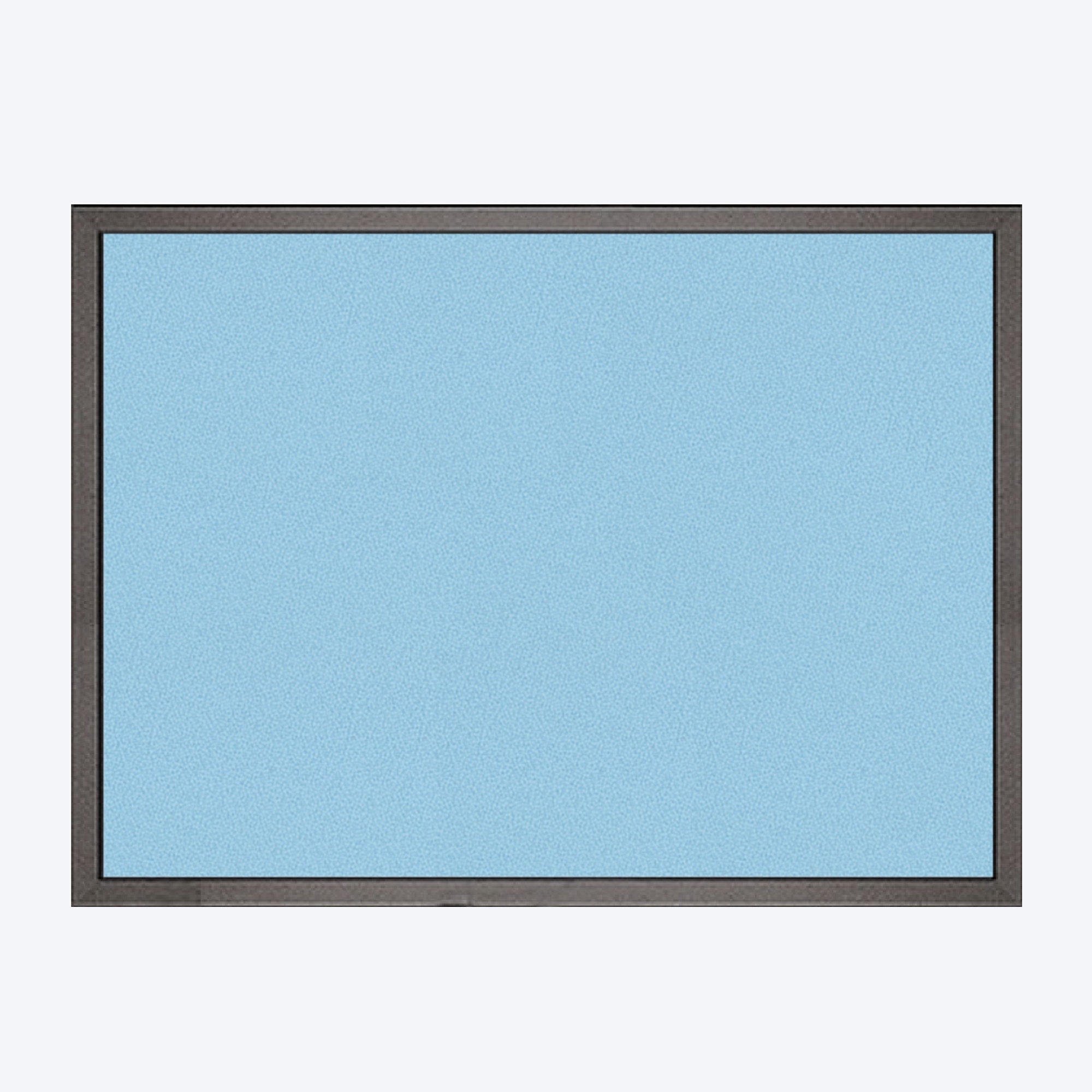 Sky Blue Fabric Covered Notice Board / Pinboard with Black Etsy