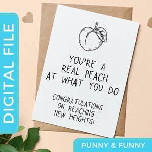 Grappige felicitatiekaart | Gefeliciteerd kaart | direct downloaden | Wenskaart | Afdrukbare kaart | Berry getalenteerd