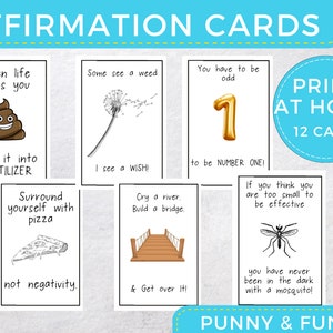 Grappige bevestigingskaarten printables set 3 | Sarcastische bevestigingskaarten | Digitale bevestigingskaarten