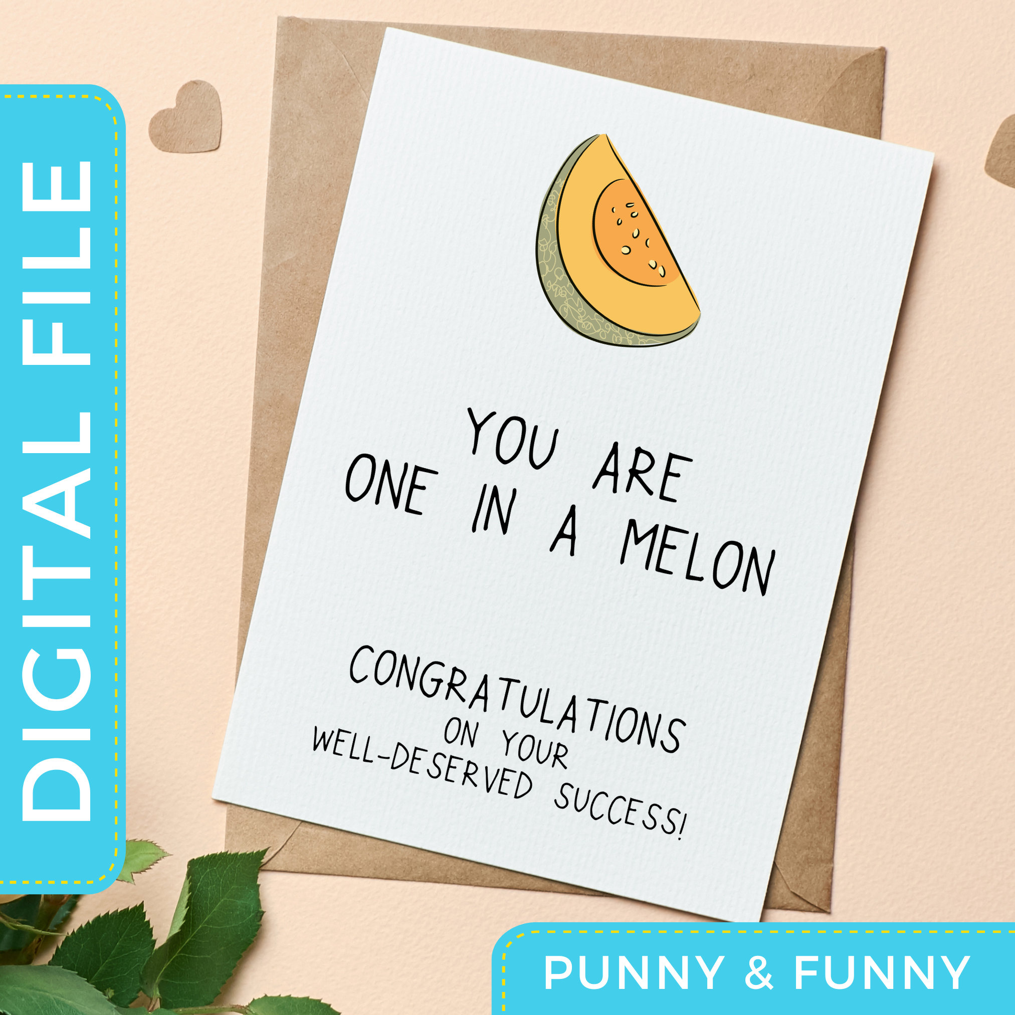 Funny Congratulatory Card | Congratulations Card | Instant