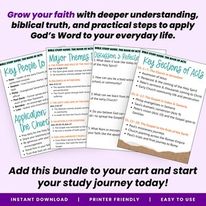 Bible study printable, Bible study download, Digital Bible study, Scripture study guide, Women’s Bible study, Bible study for teens, Bible journaling pages, Bible study bundle, Printable devotionals, Faith based printables, Christian PDF bundle, Bible group study, Bible study workbook, Gospel study printable, 1 Corinthians study, Acts Bible study, Bible study questions, Verse mapping study, Small group Bible study, Bible study for women