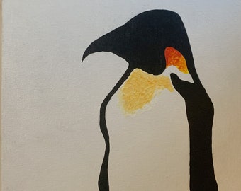 Emperor Penguin Painting