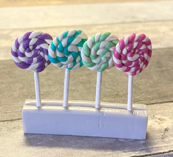 Jumbo Lollipops With Stand 4 Count Etsy