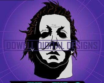 Michael Myers - Halloween 1978 -  Instant Download - SVG - PNG - Print, Cut File, Svg for Cricut, Silhouette