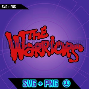 The Warriors - Instant Download - SVG - PNG - Print, Cut File, Layered for cricut