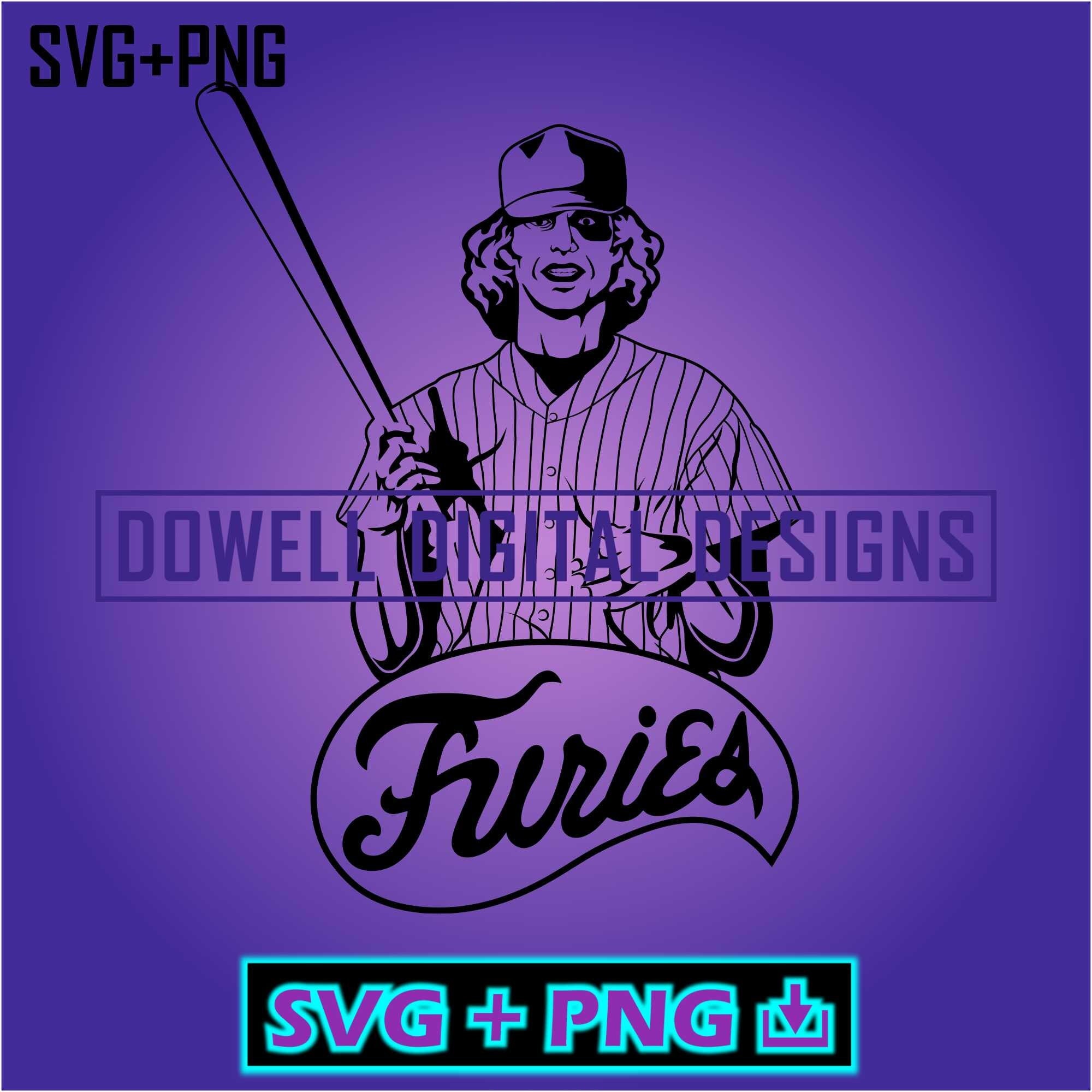 The Baseball Furies the Warriors Instant Download SVG PNG Print, Cut