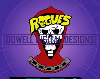 The Warriors - Rogues - Instant Download - SVG - PNG - Print, Cut File, Layered for cricut