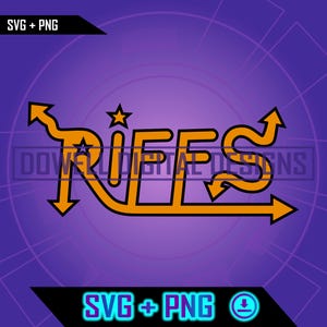 The Warriors - RIFFS - Instant Download - SVG - PNG - Print, Cut File, Layered for cricut