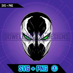 Spawn - Instant Download - SVG - PNG - Print, Cut File, Layered svg for cricut